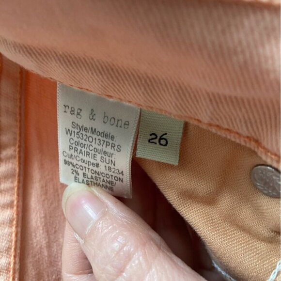 Rag & Bone high waisted denim jeans Sz 26 - Picture 7 of 11